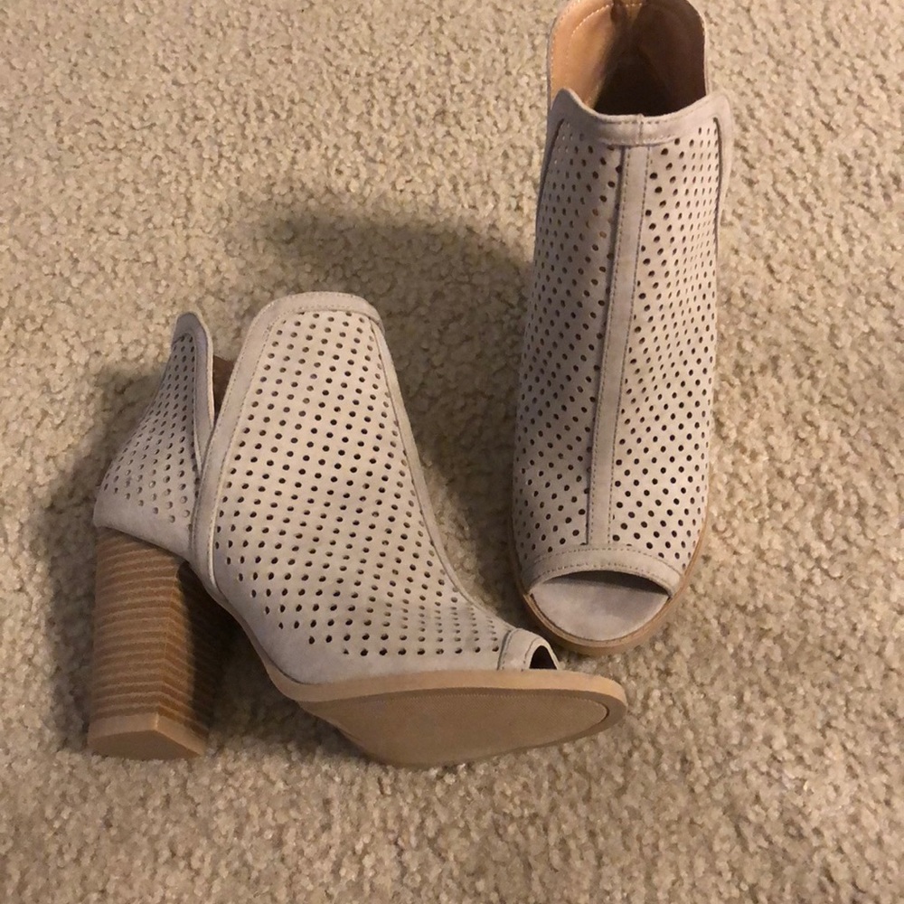Open Toe Bootie